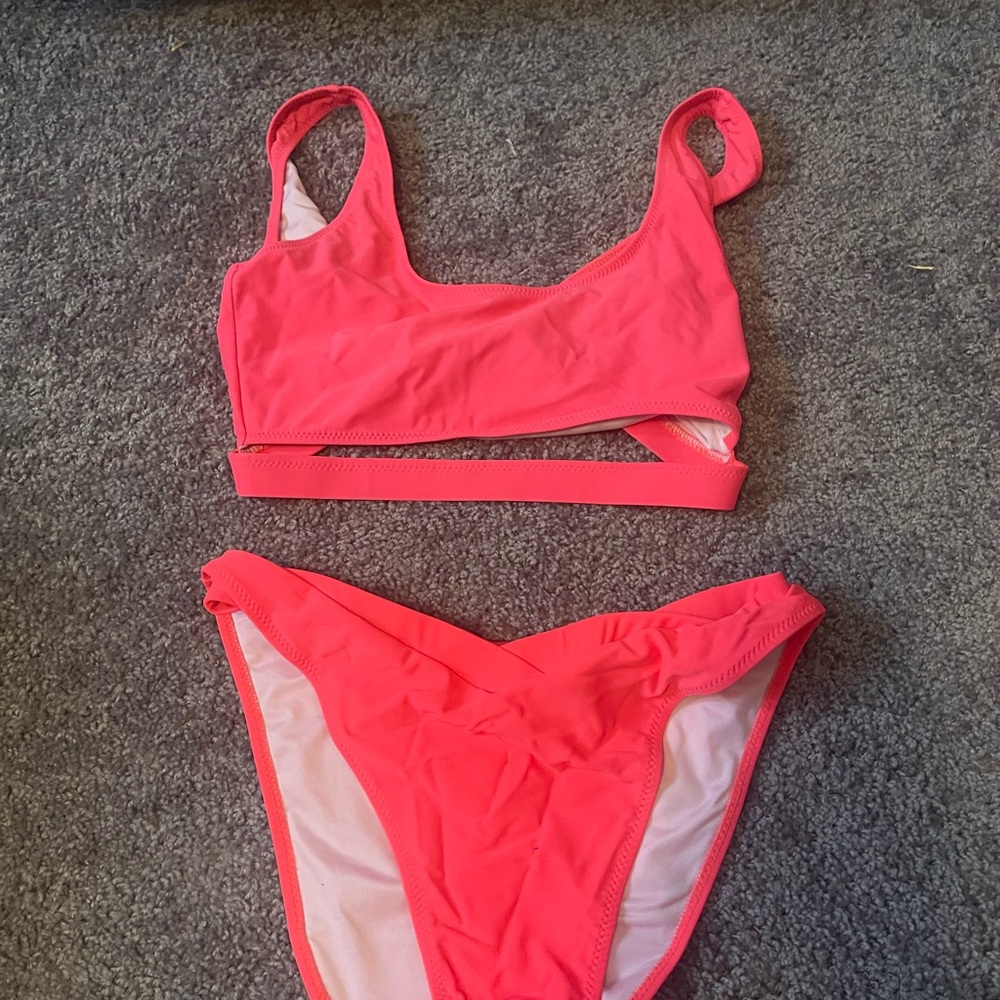 Women's Pink Bikini Set